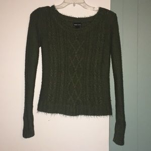 Green Wet Seal Sweater// size S
